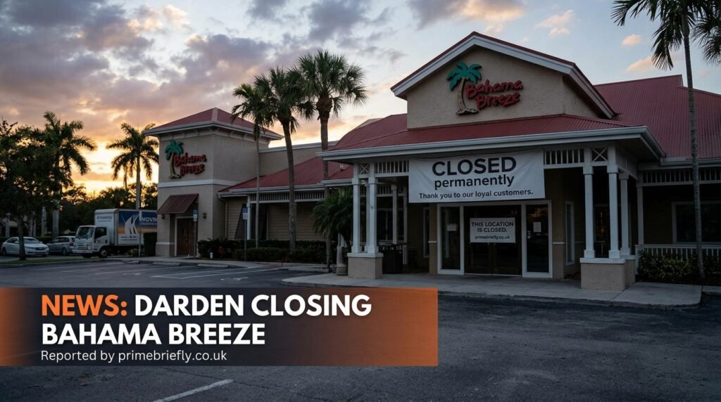 Darden Closing Bahama Breeze